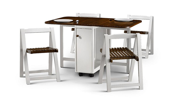 Drop Leaf Table With Folding Chairs Stored Inside: Uses and Benefits