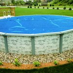 landscaping ideas around above ground pool above ground pool landscaping ideas - lauren hu0026g ideas QPSKQXD