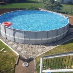landscaping ideas around above ground pool ... above ground swimming pool landscaping ideas luxury cheap landscaping ZNCZHPG