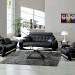living room colors for black leather furniture black leather sofas for small spaces; a sign of elegance MPZVEFV