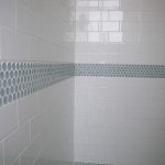 black bathroom tile accent ideas - Google Search | Bathroom remodel