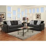 Affordable Furniture Mfg Sofas Sensations 3303 Sofa (Black