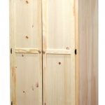 Classic Wardrobe, 26x43x72, Pine Wood - Contemporary - Armoires And