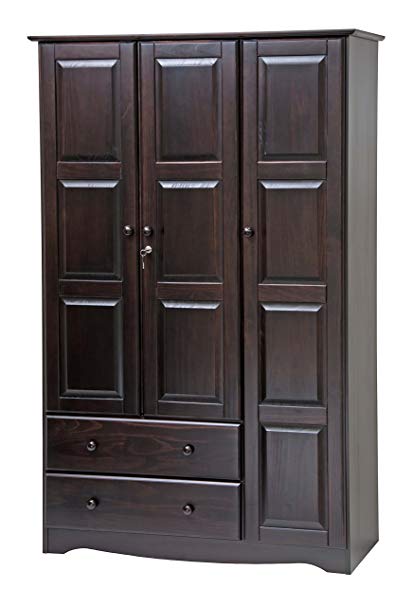 Amazon.com: 100% Solid Wood Grand Wardrobe/Armoire/Closet by Palace