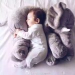 New Arrival Super Soft Stuffed Elephant Baby Comforter Plush Animal
