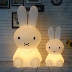Dimmable Rabbit Lamp Led Night Light for Baby Children Kids Gift