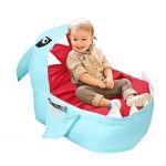 Amazon.com: YHOUSE Cute Shark Bean Bag Chair Cover Kids, Soft Canvas