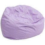 Amazon.com: Flash Furniture Small Lavender Dot Kids Bean Bag Chair