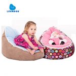 Levmoon Medium Bean Bag Chair Kids Bed For Sleeping Portable Folding