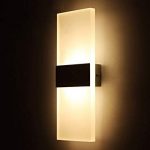 Amazon.com: Geekercity Modern Acrylic 6W LED Bedroom Wall Lamps
