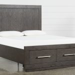 Helms Queen Panel Storage Bed | Living Spaces