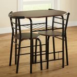 Buy Small Bistro Set Indoor Kitchen Round Dining Table & 2 Chairs