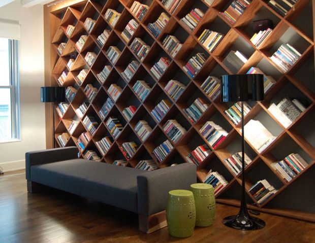 The 22 Most Creative Bookshelf Designs Ever | Shelves | Pinterest