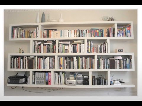 Bookshelves | Bookshelf | Bookshelves Design - YouTube