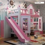 0128TB006 Modern children bedroom furniture princess castle with