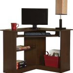 Easy2Go Corner Computer Desk, Resort Cherry | Staples
