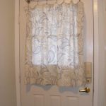 Curtain For Door With Half Window #ModernLivingRoom