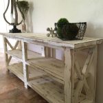 Farmhouse Console Entryway Foyer Table in 2019 | Living Rooms and