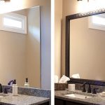 Custom DIY Bathroom Mirror Frame Kits