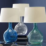 Eva Colored Glass Table Lamp | Pottery Barn