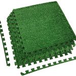 Amazon.com : Sorbus Grass Mat Interlocking Floor Tiles - Soft