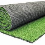 Green Artificial Grass Carpet For Home Decoration Ten Square Meter