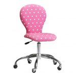 Round Upholstered Desk Chair, Brushed Nickel Base | Pottery Barn Kids