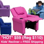HOT* $59 (Reg $110) Kids' Recliner + FREE Shipping