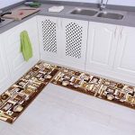 Amazon.com: Carvapet 3 Piece Non-Slip Kitchen Mat Rubber Backing