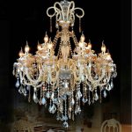 Large crystal chandelier 18 Arms Luxury crystal light chandelier