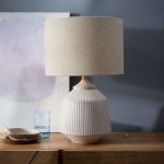 Roar + Rabbit™ Ripple Ceramic Table Lamp - Large (White) | west elm