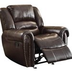 Amazon.com: Homelegance 9668BRW-1 Glider Reclining Chair, Brown