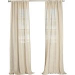 Linen Curtains & Linen Drapes You'll Love | Wayfair