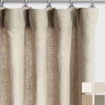 Belgian Linen Curtains - White, Grey, Cream, Slate, Custom Curtains
