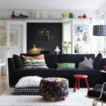 Black And White Living Room Interior Design Ideas