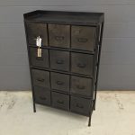 Industrial Dresser with Metal Drawers - Nadeau Minneapolis