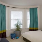 Fantastic Modern Bay Window Curtains Inspiration with Windows Drapes