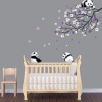 Amazon.com : Panda Nursery Decals, Panda Wall Decal, Branch Decal : Baby