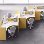 Office furniture for administrative office space on 3rd floor