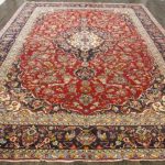 Buy Antique Traditional Persian Wool 9.5 X 13 Handmade Rugs Oriental