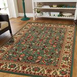 Amazon.com: Persian Rugs for Living Room 5x8 Green Area Rug Greens