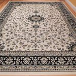 Amazon.com: Large 8x11 Ivory Persian Traditional Style Rug Oriental