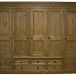 Solid Wood Interiors u003e Solid pine wardrobe 5 doors and 5 drawers