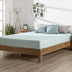 Amazon.com: Zinus Alexis 12 Inch Deluxe Wood Platform Bed / No Box