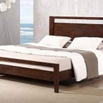 Amazon.com: Kota Modern Queen Size Solid Wood Platform Bed Frame