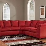 Amazon.com: Red Upholstery Fabric Sectional by Ashley Furniture