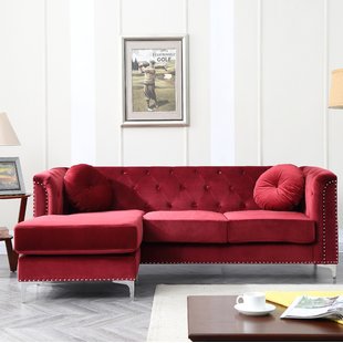 Red Sectionals You'll Love | Wayfair