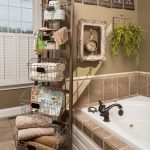 20+ Neat And Functional Bathtub Surround Storage Ideas | Home Decor