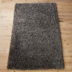 puli grey shag rug | CB2