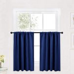 Amazon.com: RYB HOME Kitchen Curtains 36 inch Long for Small Window